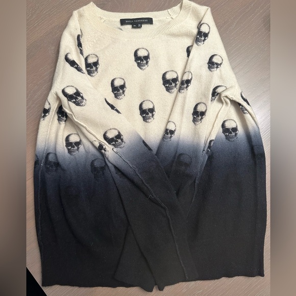 Skull Cashmere ombre Sweater size XS - Picture 5 of 6